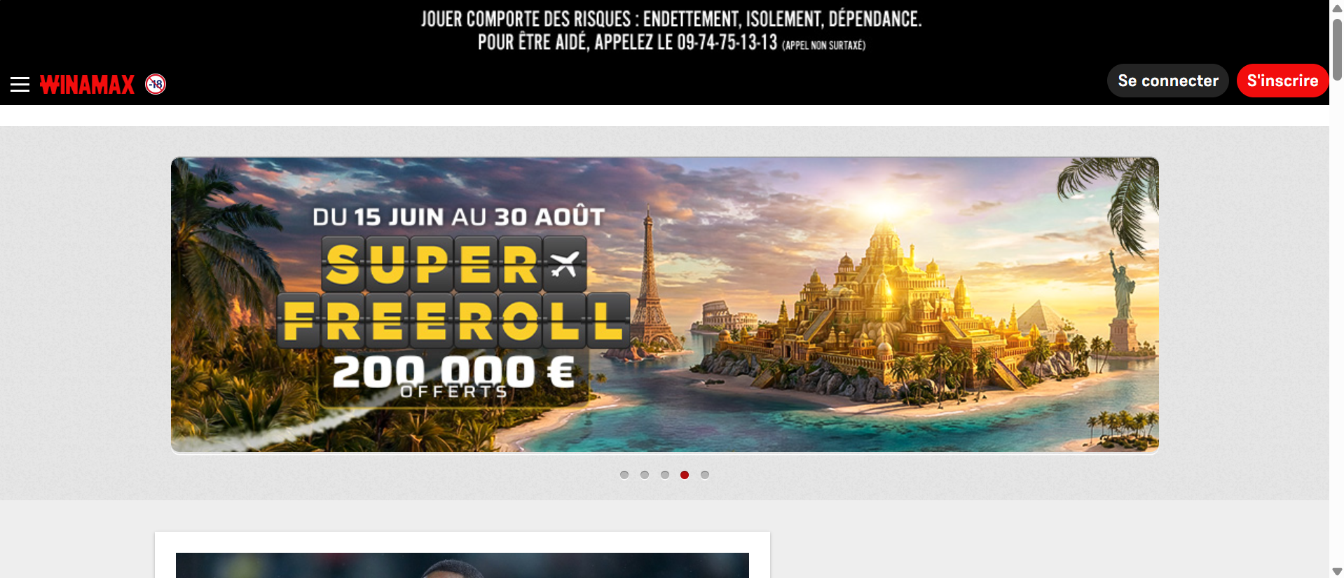 Winamax online sázení